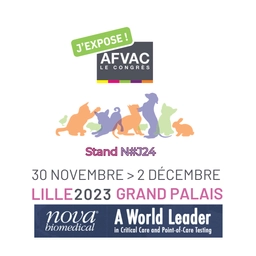  Nova Biomedical France participe à l'AFVAC 2023 !